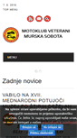 Mobile Screenshot of motoklub-veterani.si