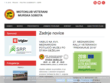 Tablet Screenshot of motoklub-veterani.si